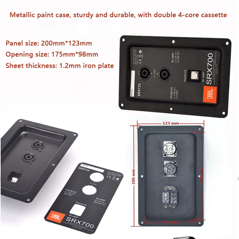 profissional caixa de juncao conector duplo 4 02