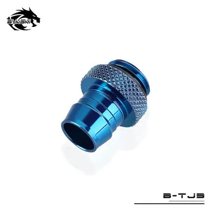 Bykski B-TJ3 изысканный ID 9-10 мм G1/4 ''Мягкая трубка фитинг для водяного охлаждения Радиатор для ПК латунь алмазный порошок - Цвет лезвия: Blue