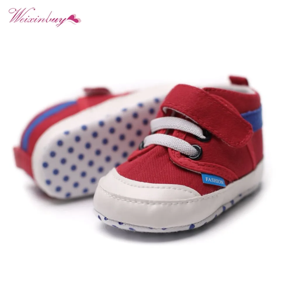 WEIXINBUY 10 estilos nuevo deporte de la lona zapatos de bebé recién nacido Niño niña primera caminantes niño Infantil Soft sole Prewalker zapatillas caliente WEIXINBUY 10 estilos nuevo deporte de la lona zapatos de bebé recién nacido Niño niña primera caminantes niño Infantil Soft sole Prewalker zapatillas caliente