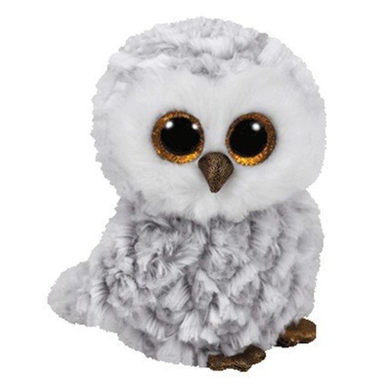 

Ty Beanie Boos Stuffed & Plush Owlette the Gray Owl Toy 15cm