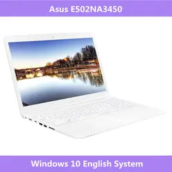 Asus E502NA3450 15,6 дюймовый бизнес и офисный ноутбук Intel Celeron quad core N3450 4G DDR3L ram Windows 10 портативный ноутбук