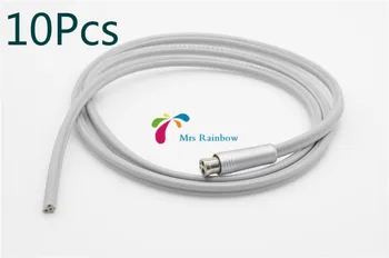 

On Sale Dental Handpiece Tube 4-hole Composite Pipe With Connector 10Pcs