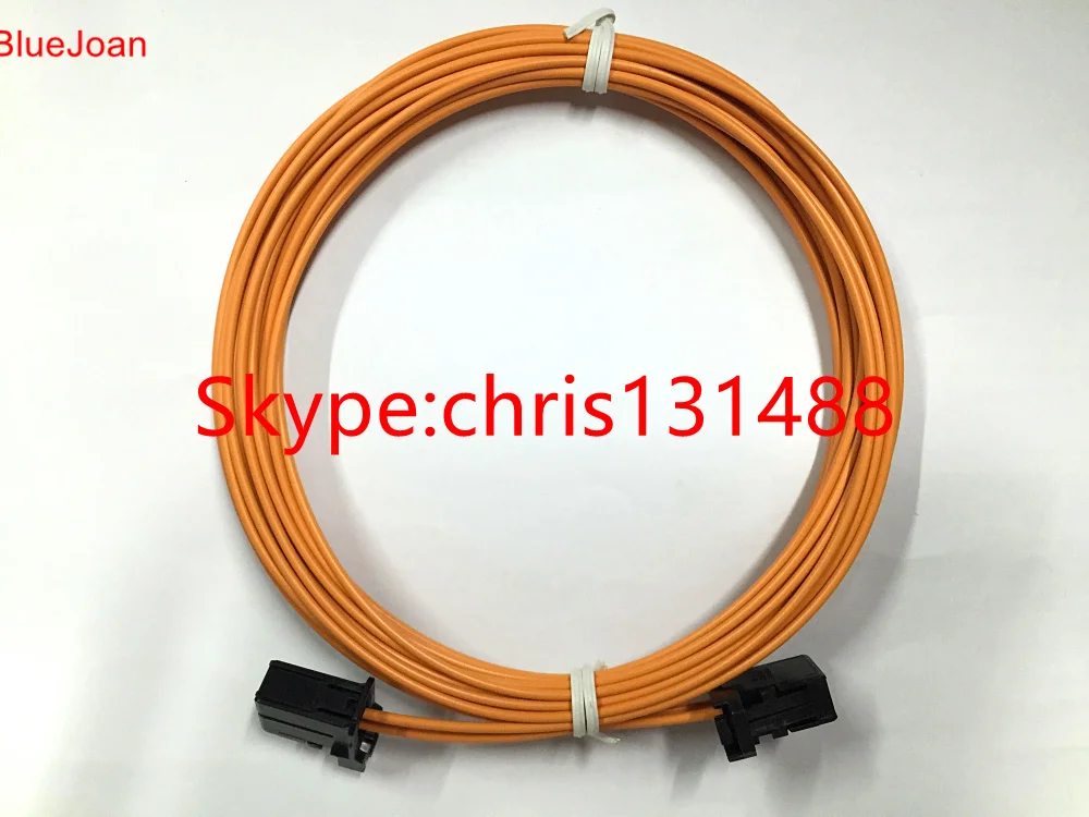 

MOST Optical Fiber Cable Connectors Male To Male For Audi BMW mercedes etc. 90CM -100CM New Original