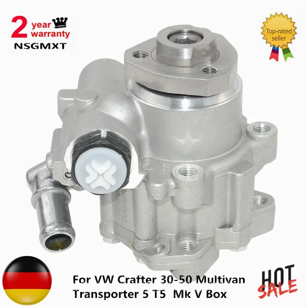 Power Steering Pump For VW Crafter 30 50 Multivan Transporter 5 T5 Mk V