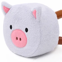 Табурет для поросенка из цельного дерева, кепка с мультяшками, скамейка для обуви, детский журнальный столик, домашний небольшой стул, диван, скамья, малая скамья