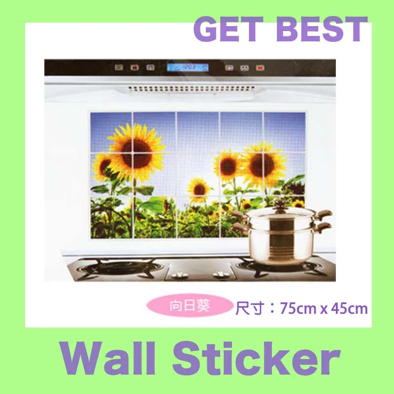 Наклейки для украшения кухонного шкафа из алюминиевой фольги|decorative stickers|tiles