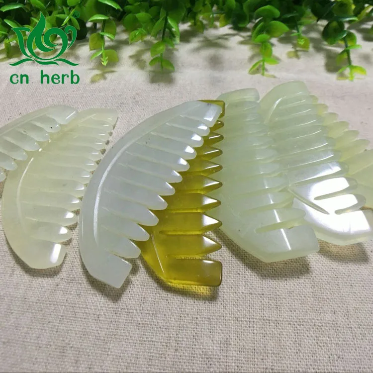 Cn Herb Jade Comb Natural Jade Comb Keeping In Good Health Massage