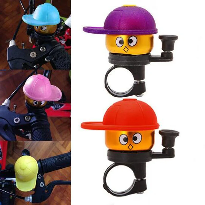 Aluminium Alloy bicycle bell Kids bike bell Cute Caps Cycling Bell