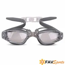 Взрослые силиконовые плавательные очки УФ защитное Плакирование для женщин и мужчин плавательные очки для плавания солнцезащитные очки HD противотуманные диоптрий