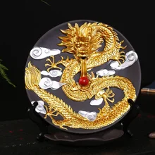 Классическая горелка ручной работы в китайском стиле, вращающаяся вокруг дракона, тематическая курильница для домашнего офиса, чайный столик, украшение, курильница