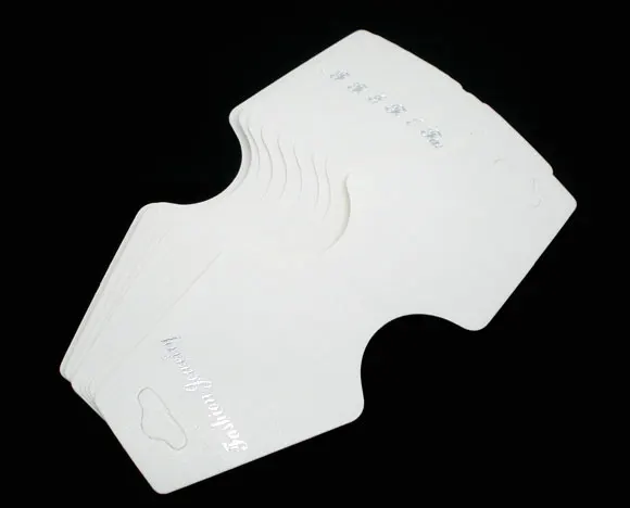 

DoreenBeads 50 PCs White Necklace Jewellery Display Cards 13x5cm (B06265), yiwu