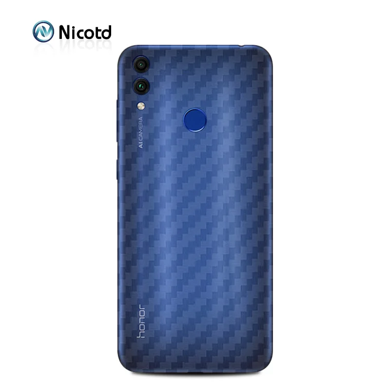 Задняя крышка из углеродного волокна для Huawei Honor 8C 3D Защитная пленка Mate 20 lite с