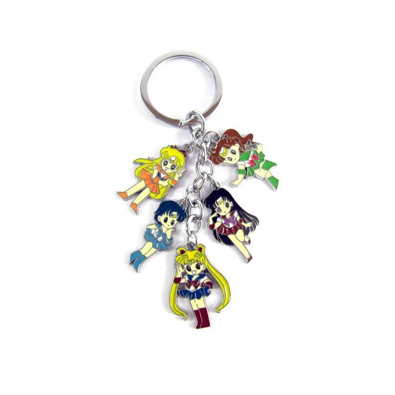 Экшн фигурка Sailormoon игрушка в виде кота из сплава модель брелка милый мультяшный