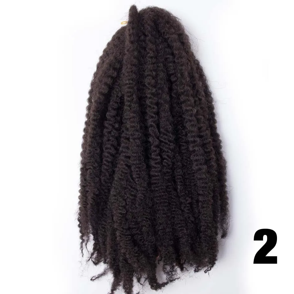 Афро Твист коса синтетический марли плетение волос для наращивания бордовый Высокая температура волокна MarleyHair