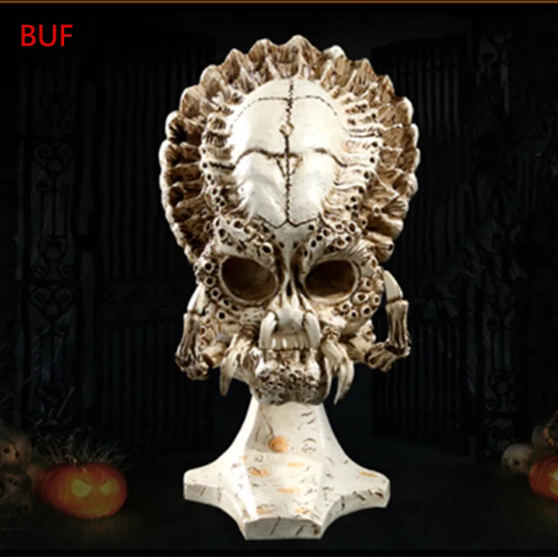 

Resin Craft Skull Statues & Sculptures Creative Movie Character Skull Figurines Sculpture Ornaments For Home