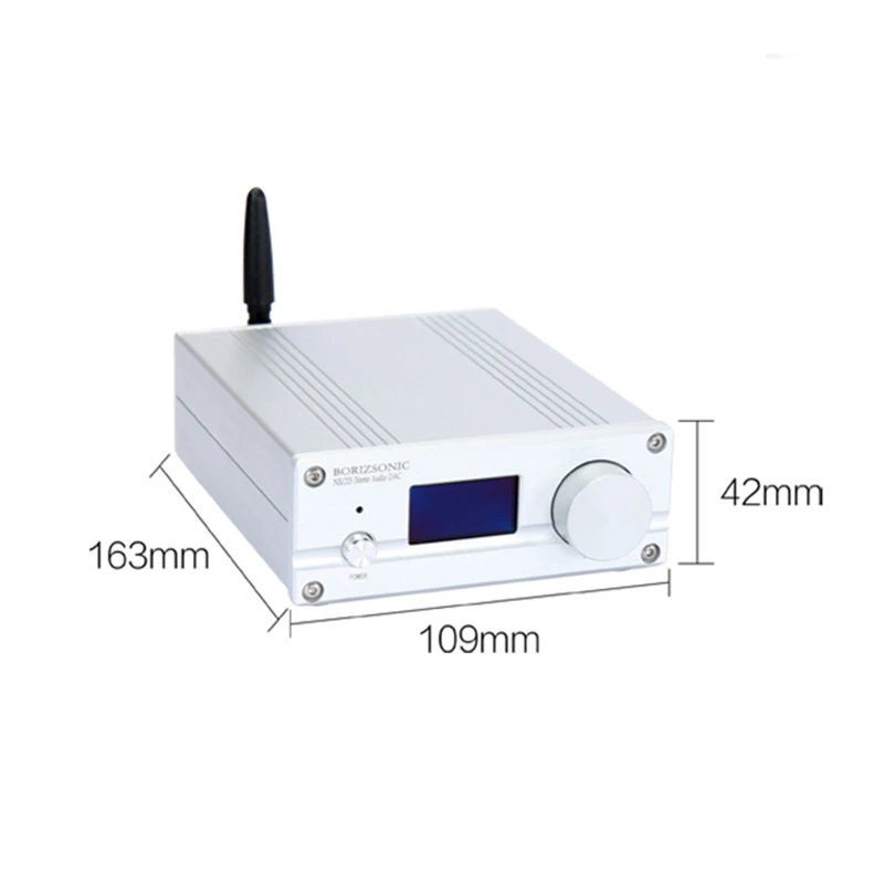  HIFI DAC con Bluetooth 5.0 ES9038Q2M Supporto DSD PCM Fibra Coassiale XMOS XU208 USB XMOS Decoder A