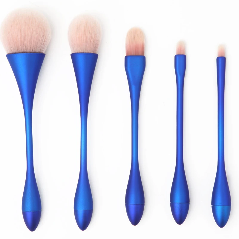 

5PCS Makeup Brushes Set Foundation Blending Powder Eyeshadow Contour Concealer Blush Comestic Beauty Make Up Kits Hot New