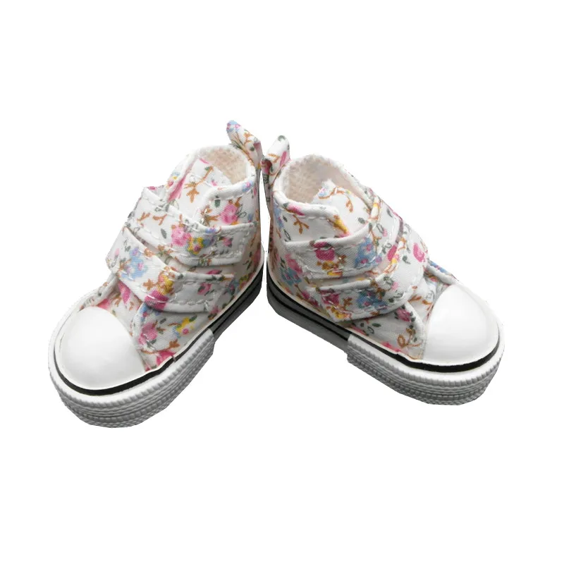 Tilda 6cm Mini Shoes For Paola Reina Doll,Fashion Mini Toy Gym Shoes for Tilda,1/4 Bjd Doll Footwear Shoes for Dolls Accessories