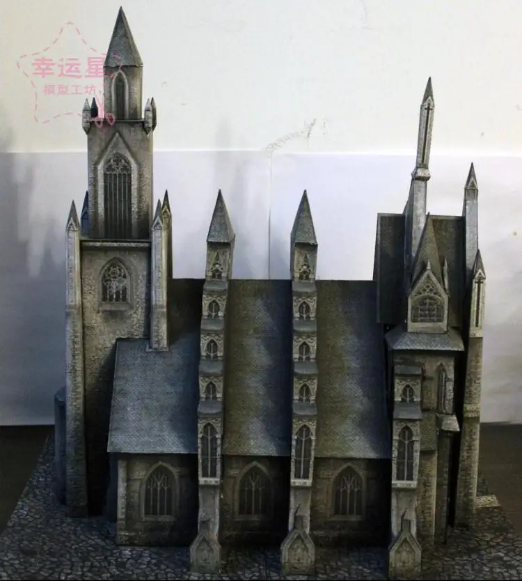Бумажная 3D модель для рукоделия средневековой архитектуры православного храма
