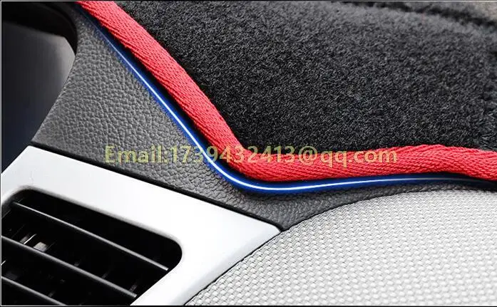 Аксессуары для стайлинга автомобиля Dashmats крышка приборной панели Ford Fusion Mondeo 3 4 MK3