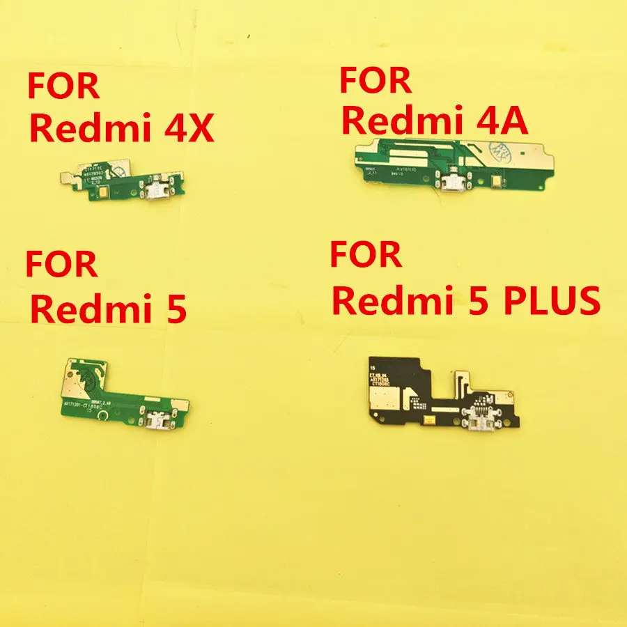 For Xiaomi Redmi 5 Plus NOTE5A NOTE 3 4X 4A USB Charging Port Dock Plug Jack Connector Charge Board Flex Cable