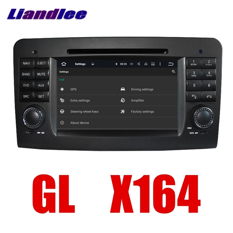 Liandlee Car Multimedia Player NAVI For Mercedes Benz M GL Class X164 2005~2012 Car Touch Screen Radio DVD Stereo GPS Navigation 8