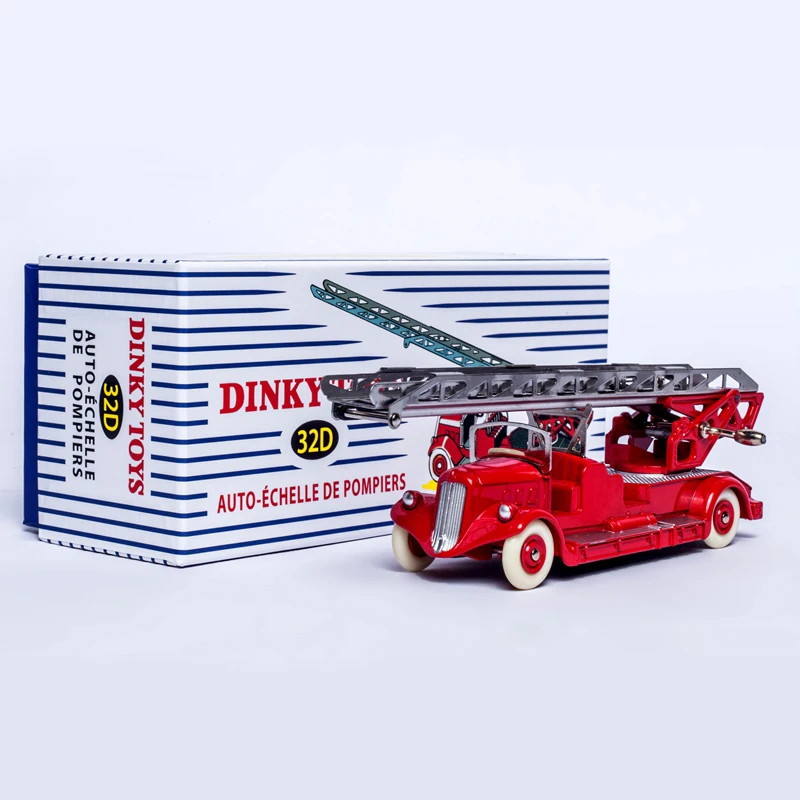 Atlas Dinky Toys 32D AUTO-ECHELLE DE POMPIERS 1/43 ALLOY DIECAST CAR MODEL FOR COLLECTION