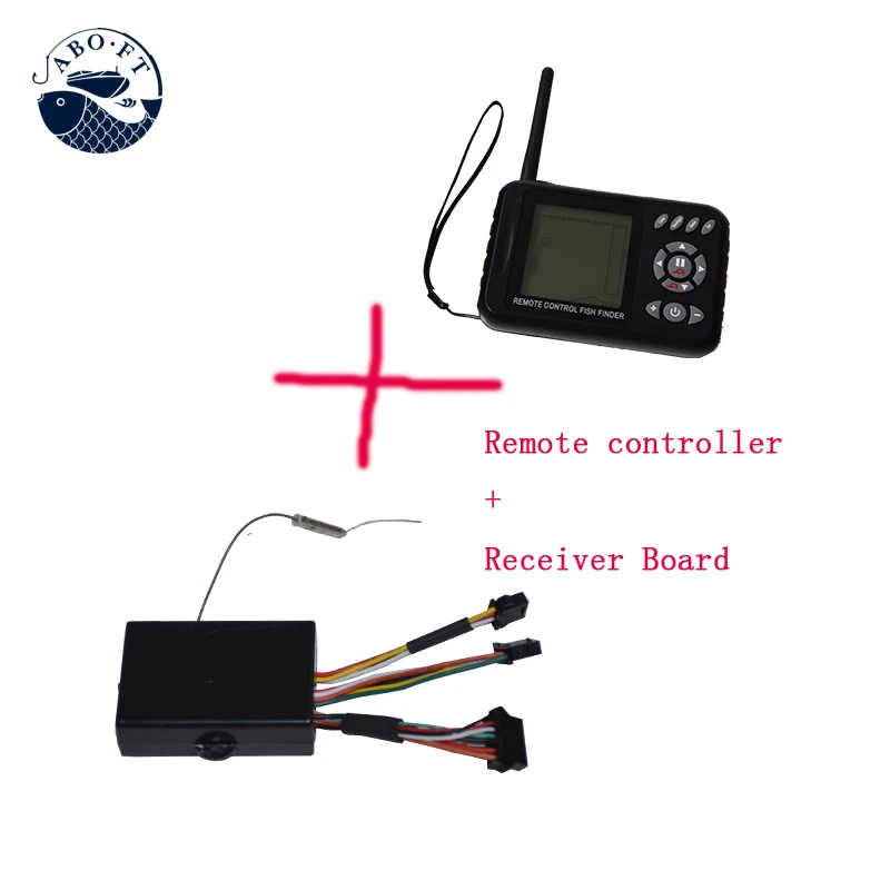 

2.4Ghz JABO 2BL display remote controller plus receiver with sonar fish finder for JABO-2BL RC fishing tools
