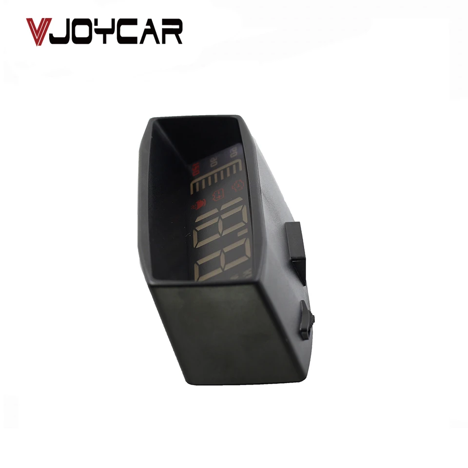 

VJOYCAR OBD2 Display H100 Hud OBD Digital Car Speedometer Voltage Alarm Windshield OBDII Head Up Display Car Speed Projector
