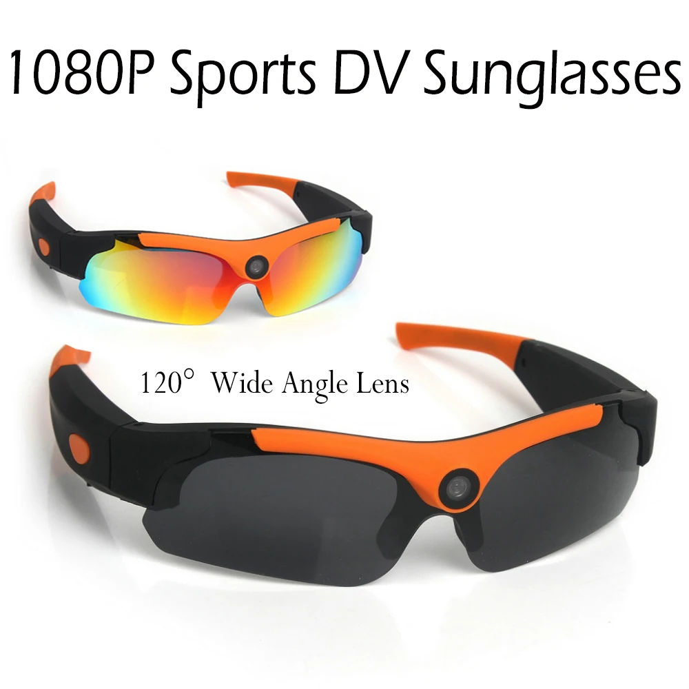 HD 1080P Digital Video Recorder Glasses mini Camera Sunglasses Polarized Mobile Eyewear Sport DV