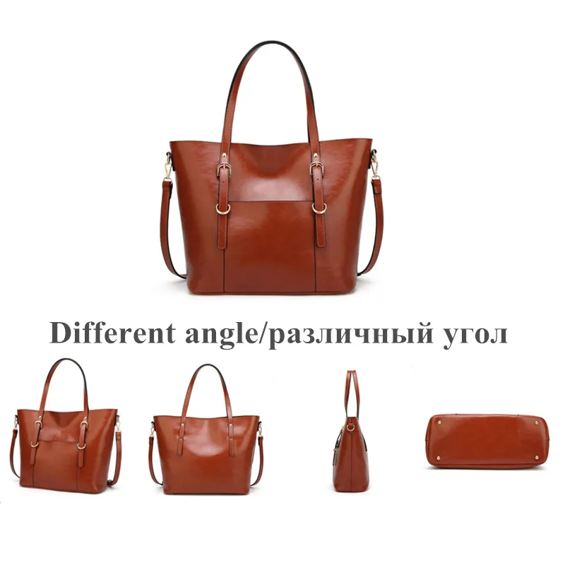 WDbag Недорогие Женские сумки из восковой кожи, винтажные сумки, универсальные Большие размеры, дамские сумочки и сумки-мессенджеры, сумки через плечо
