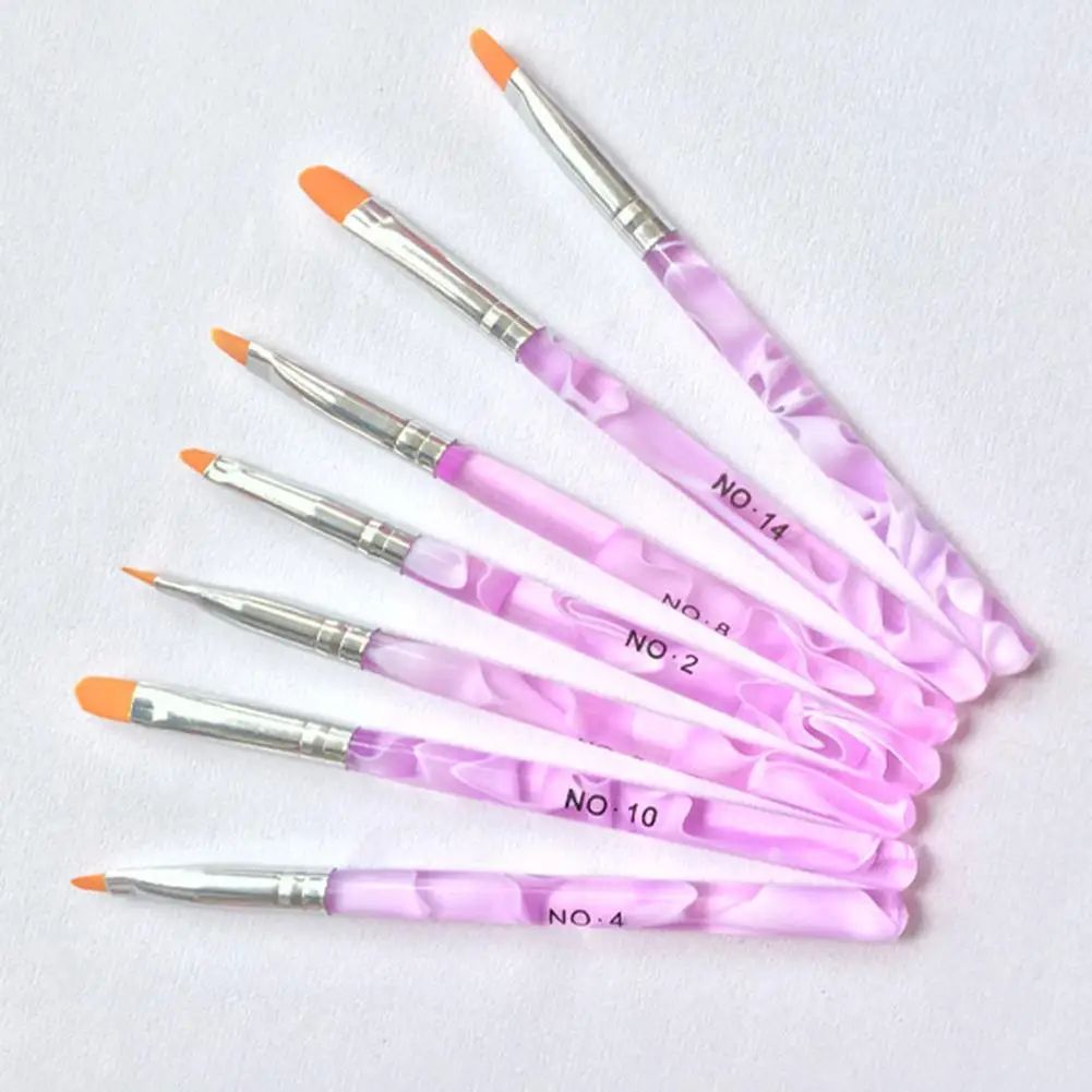 

HOT SALE 7Pcs Salon Manicure DIY Nail Art Brush Pen Polish Gel Painting Beauty Tool Set