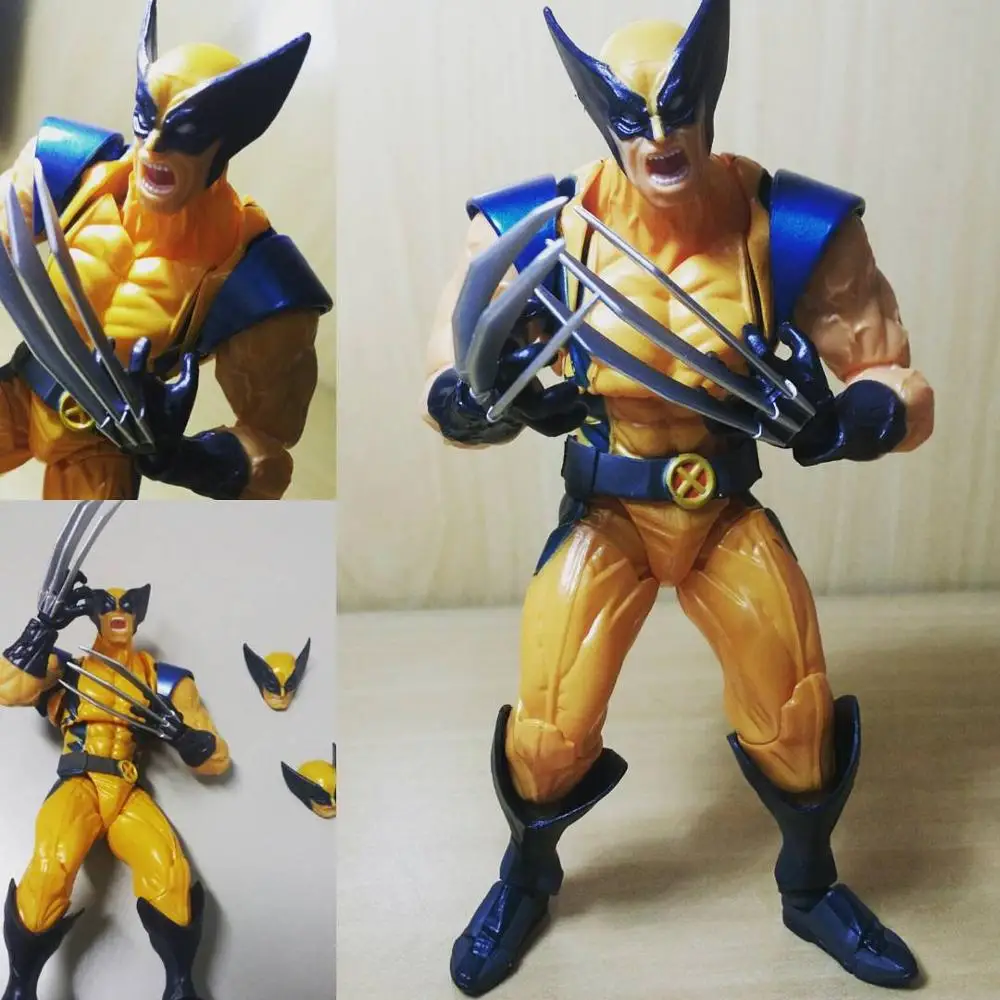 Marvel X MEN 15 см в коробке Росомаха Логан Howlett Super Hero BJD фигурка модели игрушки|model toy|figure