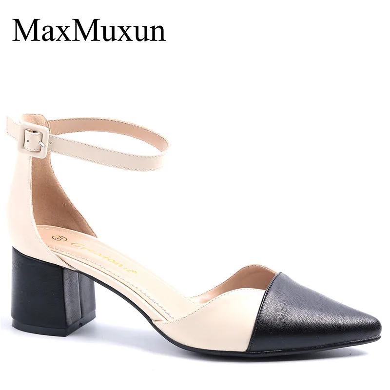 mid block heel shoes