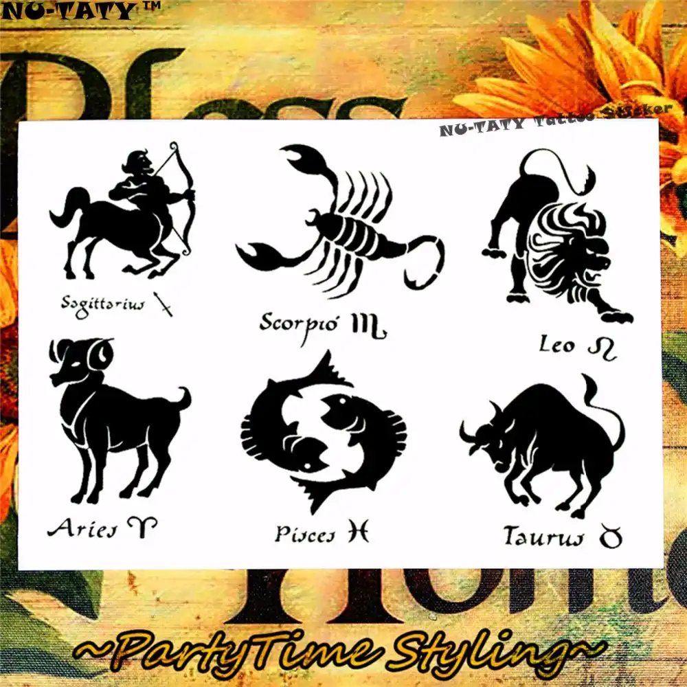 Téléchargement gratuit Images Nu Taty Sexy Constellation Totem Temporary Tattoo Body Art Flash