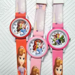Красивая принцесса дети часы для женщин дети обувь для девочек детские часы подарок на день рождения водостойкий ребенок цифровой леди
