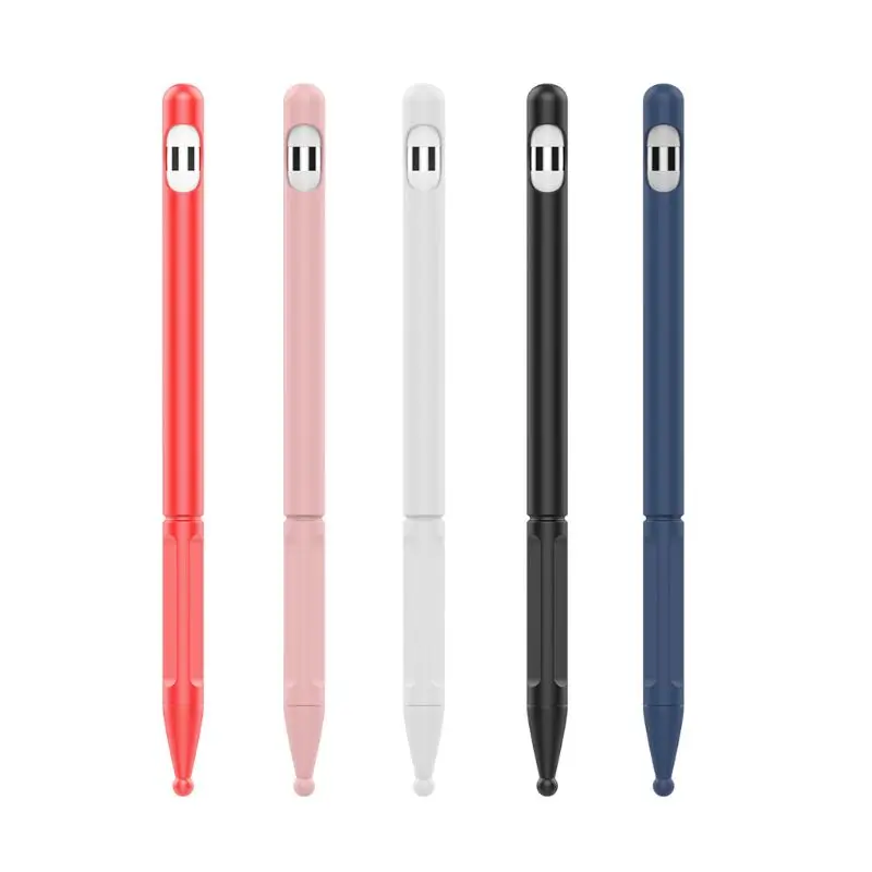 

Silicone Anti-lost Protective Case Shell Skin Nib Cover / Cable Adapter Tether for Apple Pencil 1st For iPad Pro Pencil