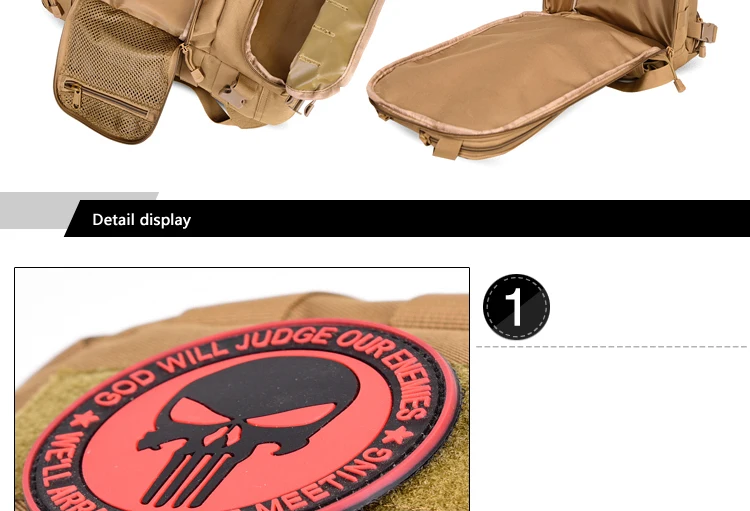 High Quality Sports Bag Hunting Backpack Military Tactical Backpack Rucksack Outdoor Bags Waterproof 35l Travel Backpacks (5)