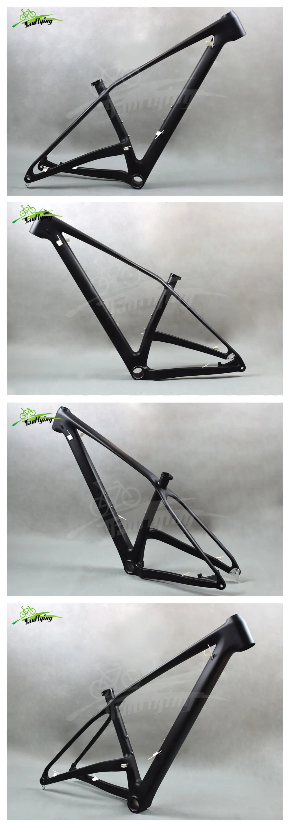 Top Newest carbon mtb frame fit for both 27.5/29er wheelset carbon mountain bike frame thru axle 148*12mm MTB carbon bike frame 2017 27