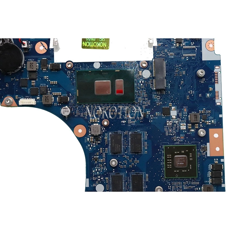 NOKOTION BMWQ1 BMWQ2 NM A481 для lenovo ideapad 300 15ISK материнская плата ноутбука SR2EU i3 6100U Radeon R5 M330|laptop