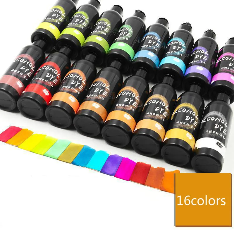 Coloring Pigment 16 Colors 100ml Painting Bottle Crafts Oil AliExpress