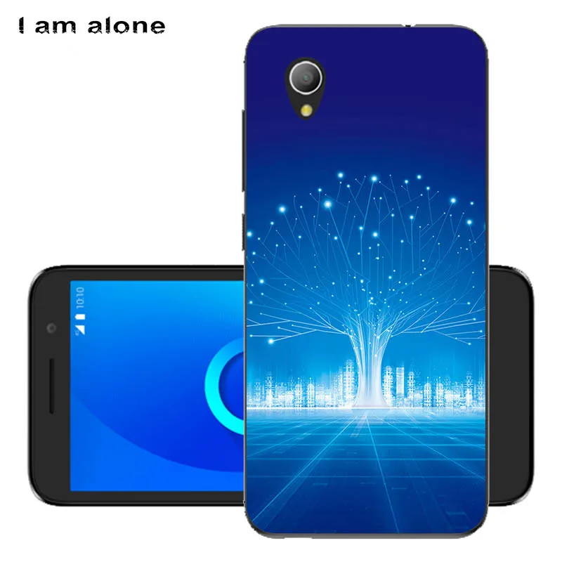 أنا وحدها الهاتف غطاء ل الكاتيل 1 5033D 5033 5033A 5033Y 5033X5.0 بوصة Solf TPU الهاتف المحمول الأزياء حالات الشحن مجانا