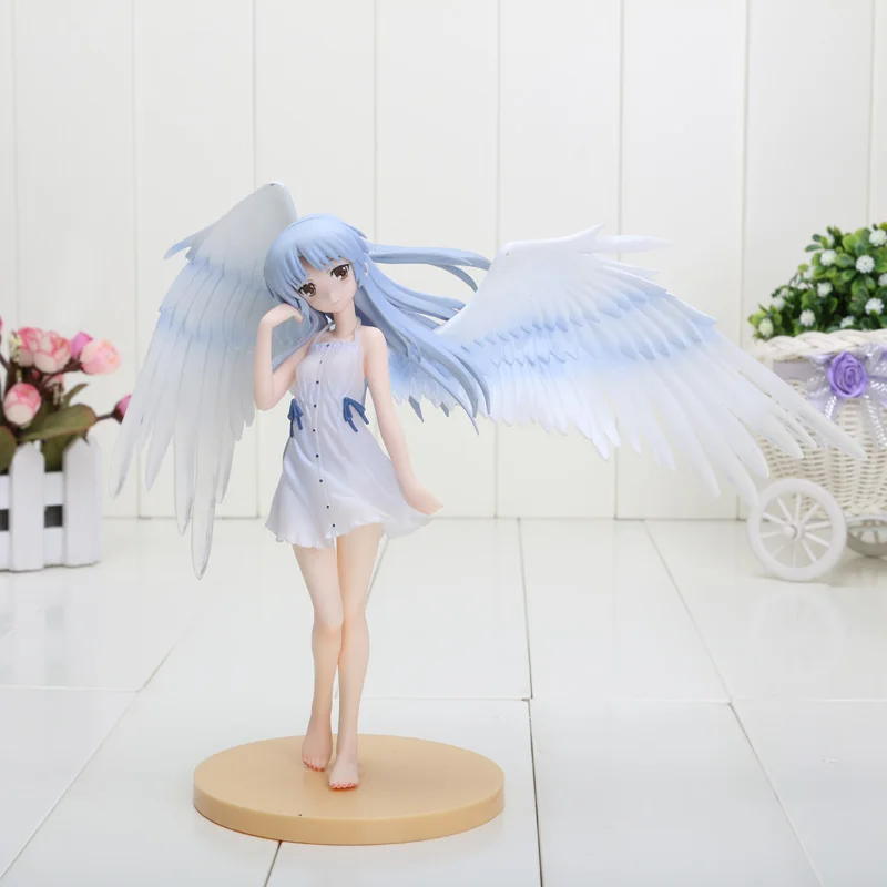 Angel Beats! Школьная форма Tenshi Ver. Tachibana Kanade ПВХ фигурка Коллекционная горячая девушка модель косплей игрушки