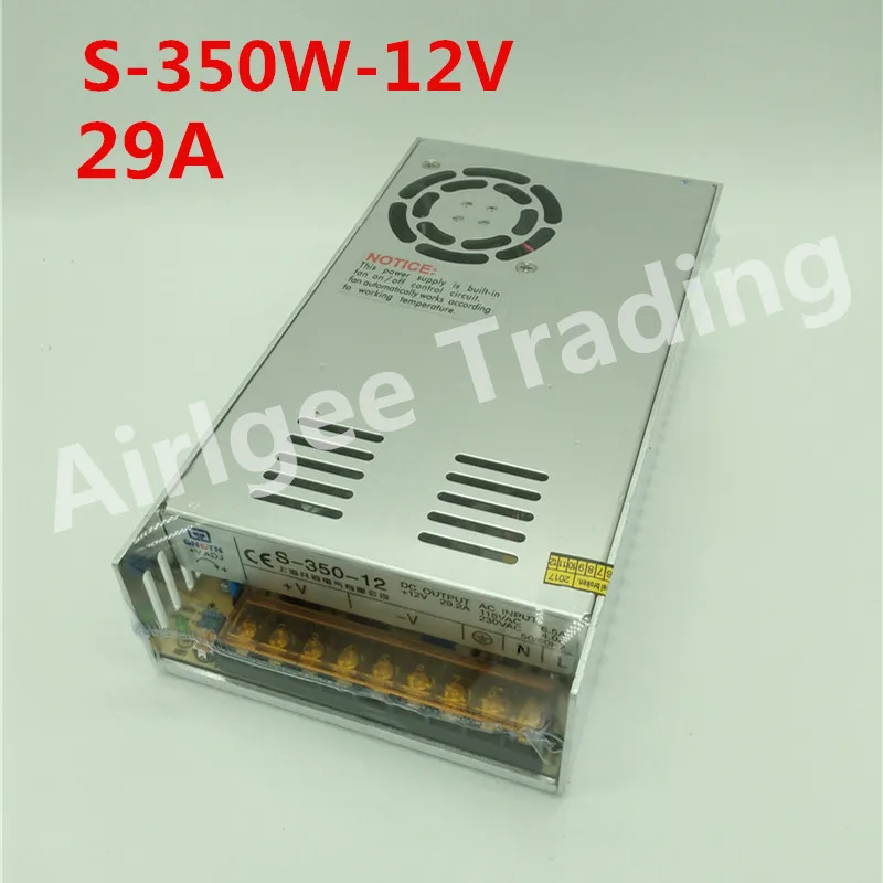 S-350-12 супер стабильный 350 W DC12V переключение Питание 29A