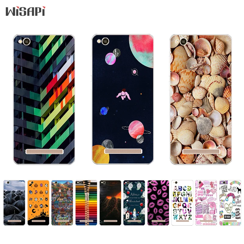 Силиконовый чехол для Xiaomi Redmi 4A 5A 4X телефона 4 Pro Прозрачный Hongmi 4|phone cases|case for phonecase