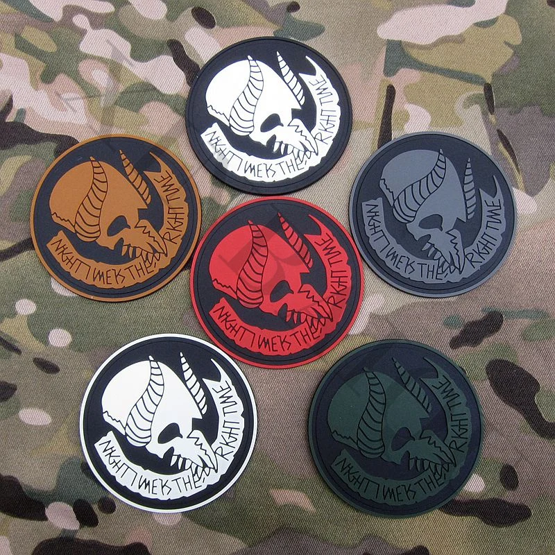 Поливинилхлоридная нашивка Jormungand Seal Team 9 военный крючок на моральном