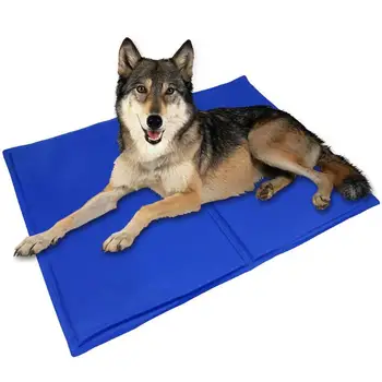 

65x50CM Cooling Mat Blanket Waterproof Summer Pet Ice Pad Bed for Dog Cat