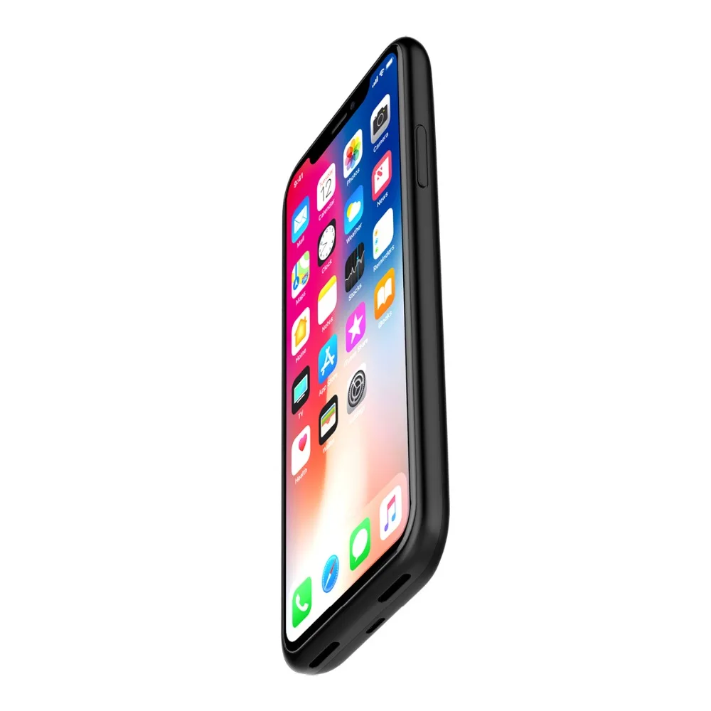 Чехол для iPhone X 3800 mAh power Bank, чехол для зарядки аккумулятора, Ультратонкий внешний пакет, портативное зарядное устройство для резервного копирования, чехол для iPhone 10