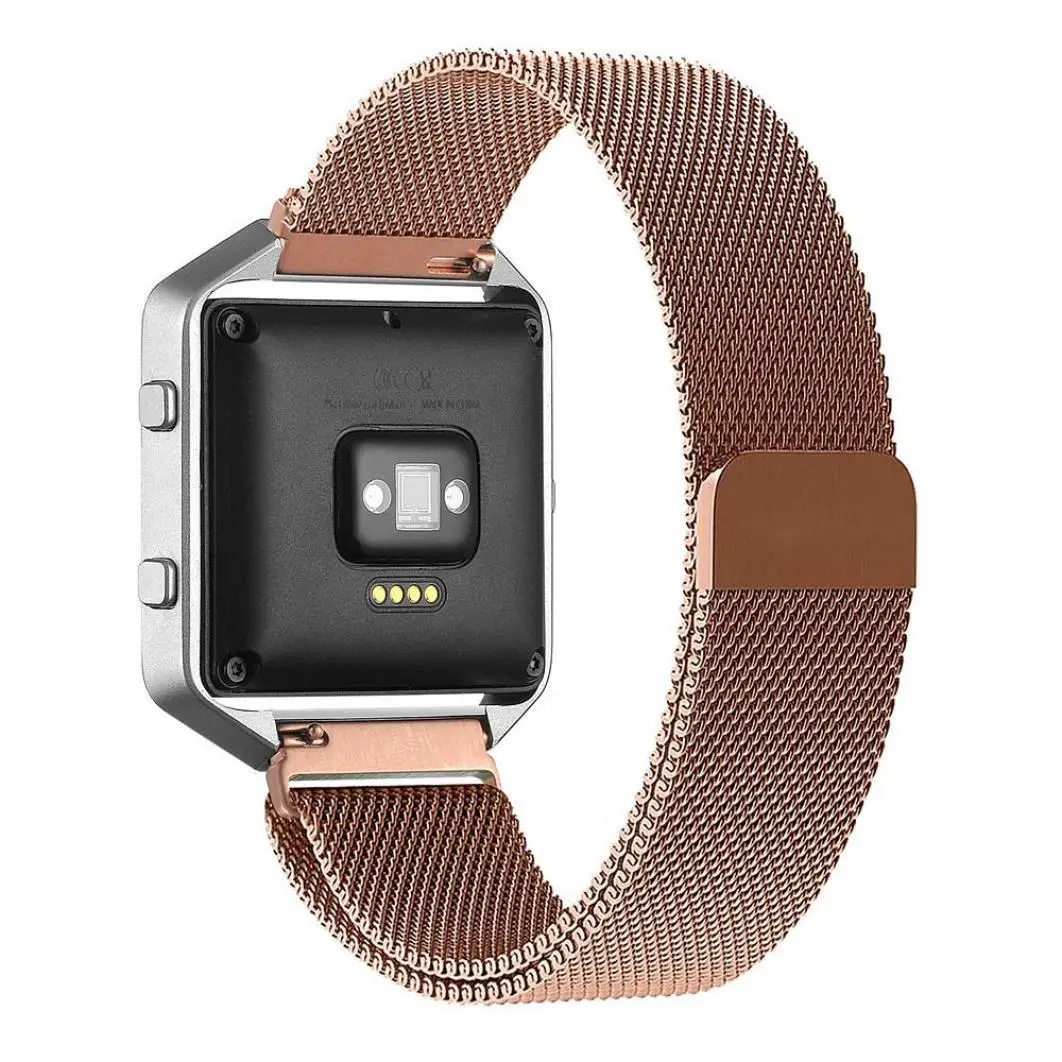 Применимый Fitbit Blaze интеллектуальные часы Милан Магнитный присоска ремень Милан хороший ремешок 7/цвет пятна