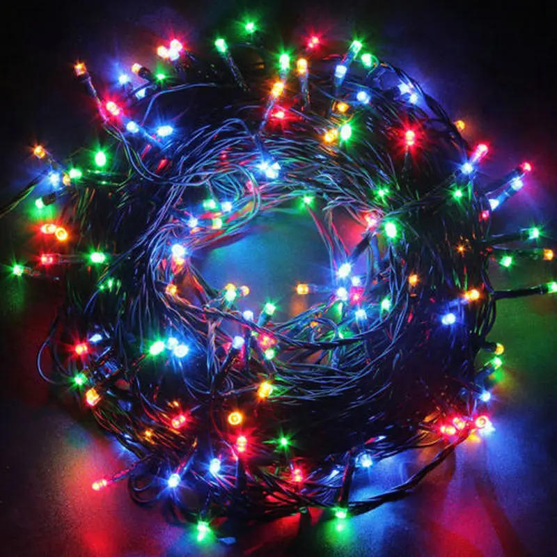 72ft New 22m 200LED Solar Powered Fairy String Lights Garden Christmas